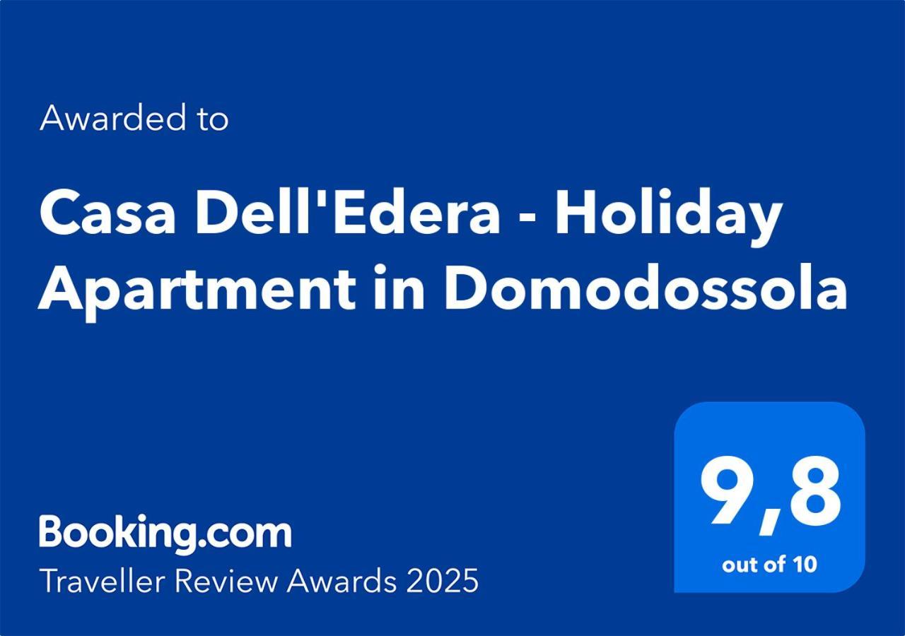 Casa Dell'Edera - Holiday Apartment In Domodossola Kültér fotó